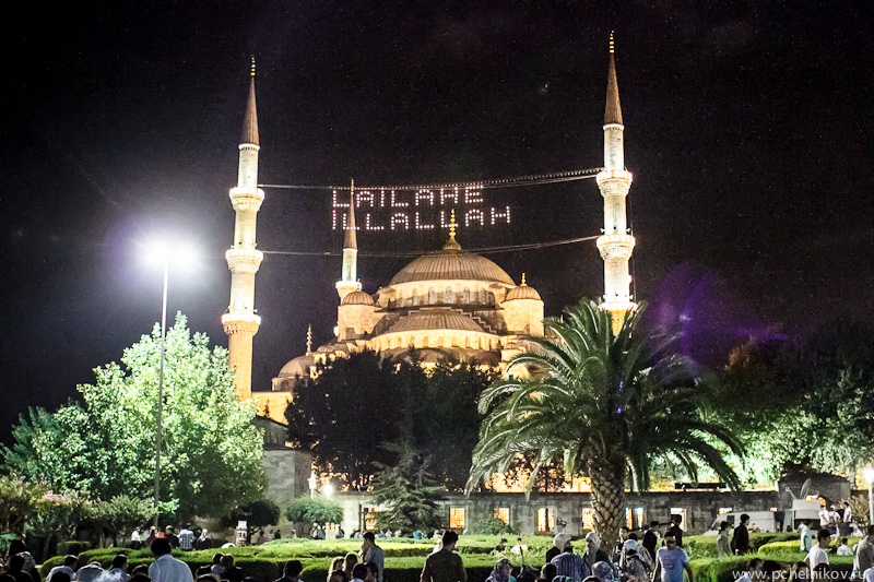 Стамбул, часть 2. Голубая Мечеть.