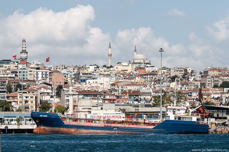 Стамбул, часть 3. Прогулка по пирсу, Мраморное море.